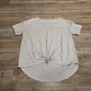 American Eagle Oversized Tee Shirt Short Sleeved Yogo Top Womens Size Small